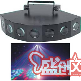 七彩魔幻燈-七眼LED激光燈專業(yè)舞臺燈光LED燈婚慶專用燈舞臺燈光