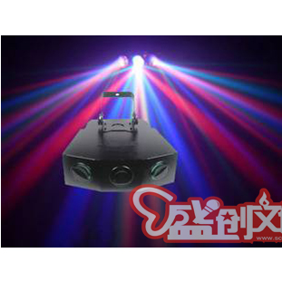 三頭動感月花燈-三頭燈舞臺月花燈LED月花燈迪士高舞臺燈圖案燈